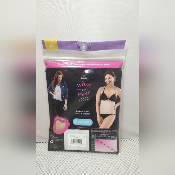 Maidenform Women's Size M (8-10) Shapewear Seamless Waist Trainer Tan - Picture 4 of 4